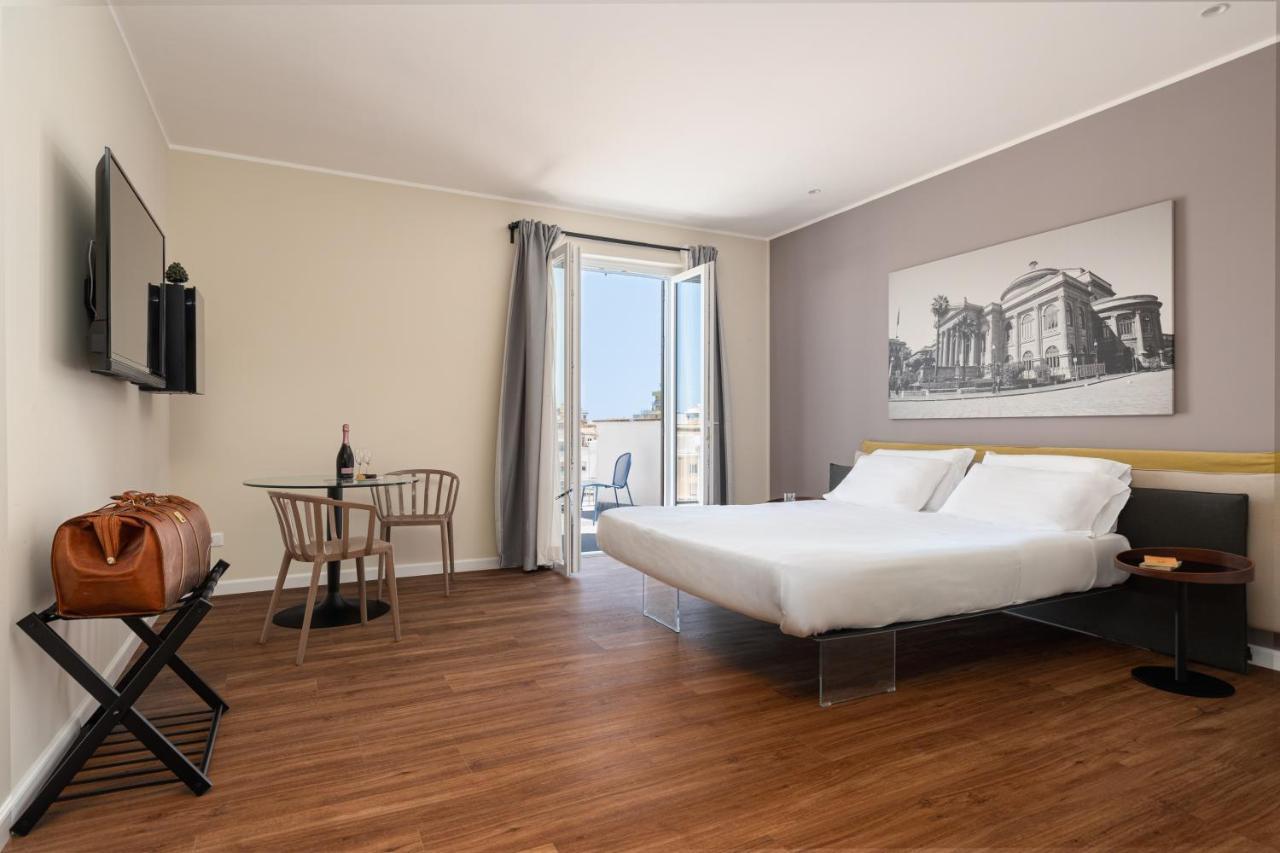 Suite Al Centro Di Palermo Con Terrazza Privata Eksteriør bilde