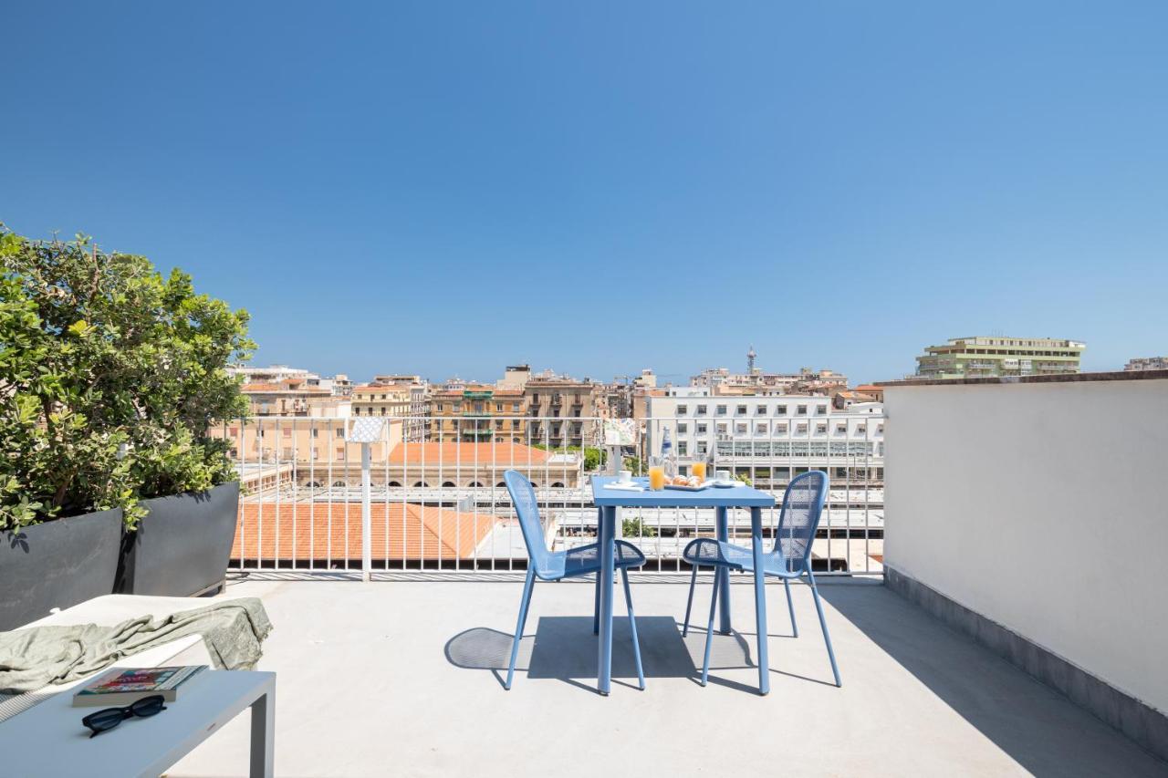 Suite Al Centro Di Palermo Con Terrazza Privata Eksteriør bilde