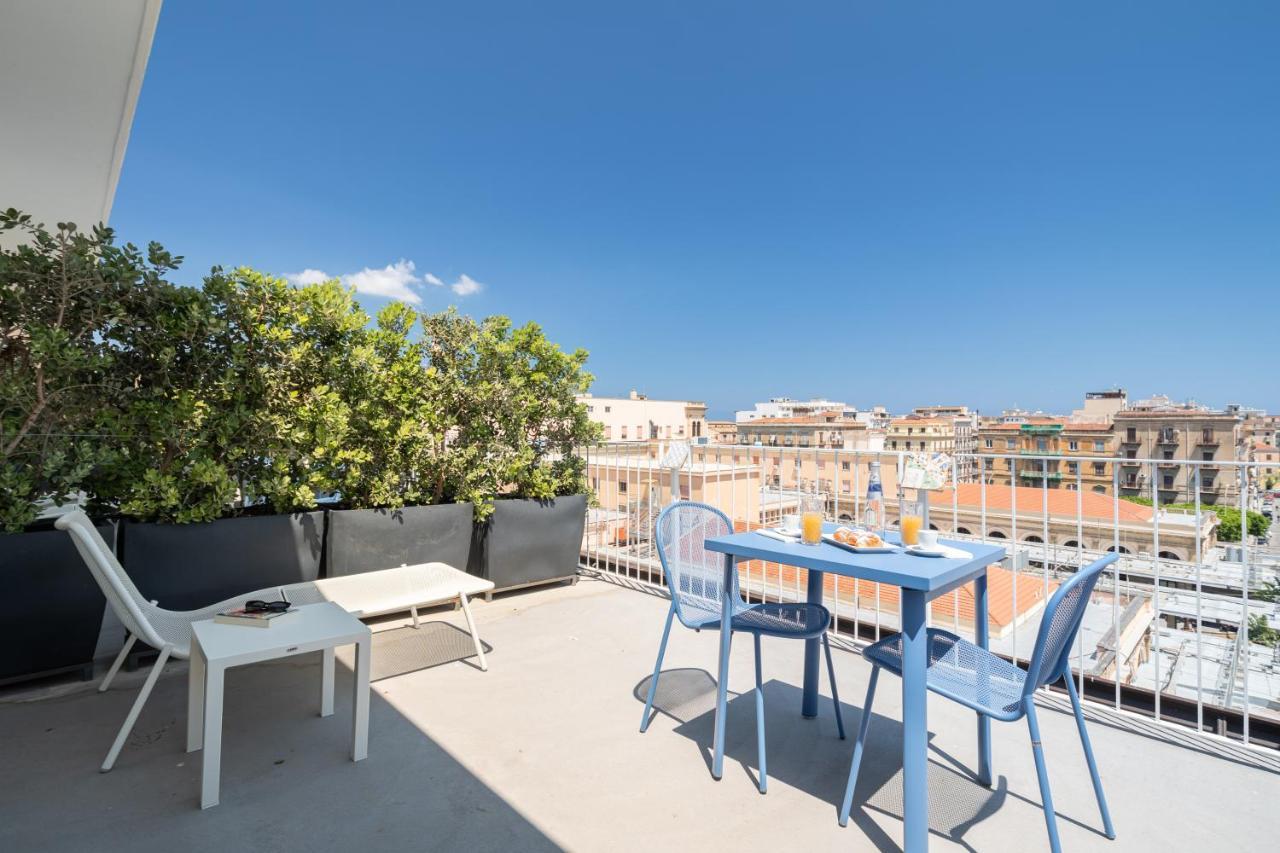 Suite Al Centro Di Palermo Con Terrazza Privata Eksteriør bilde