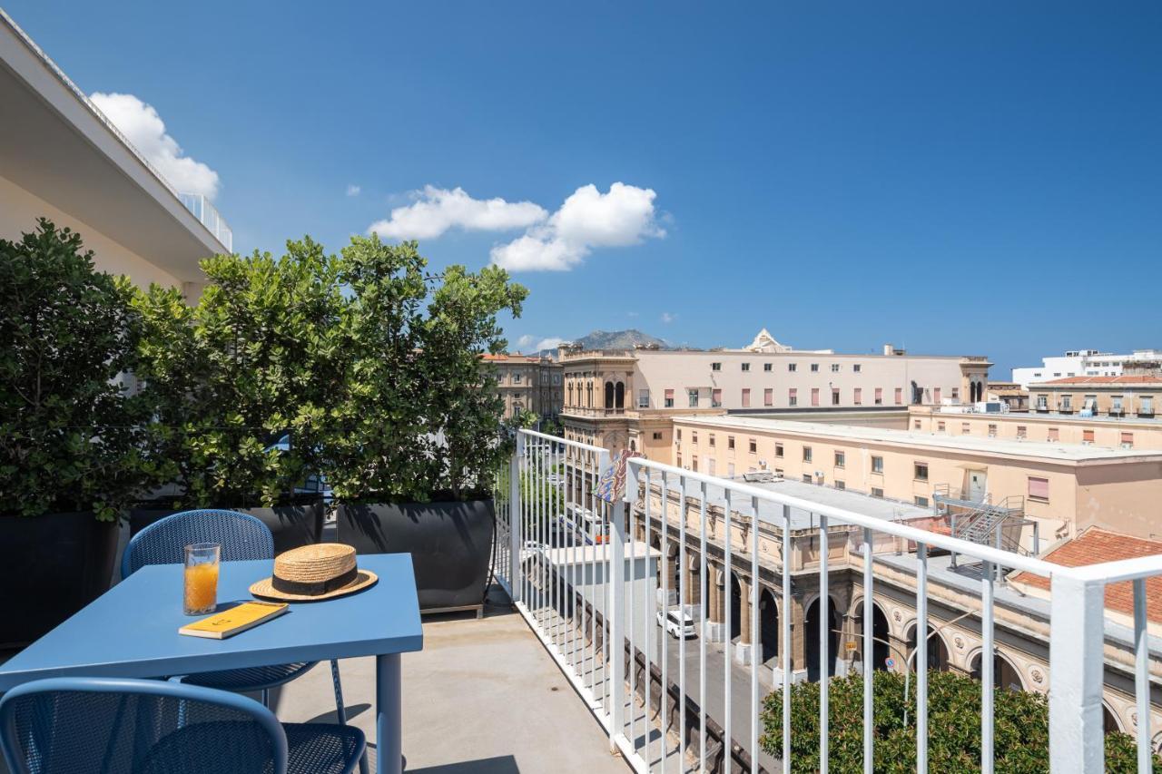 Suite Al Centro Di Palermo Con Terrazza Privata Eksteriør bilde