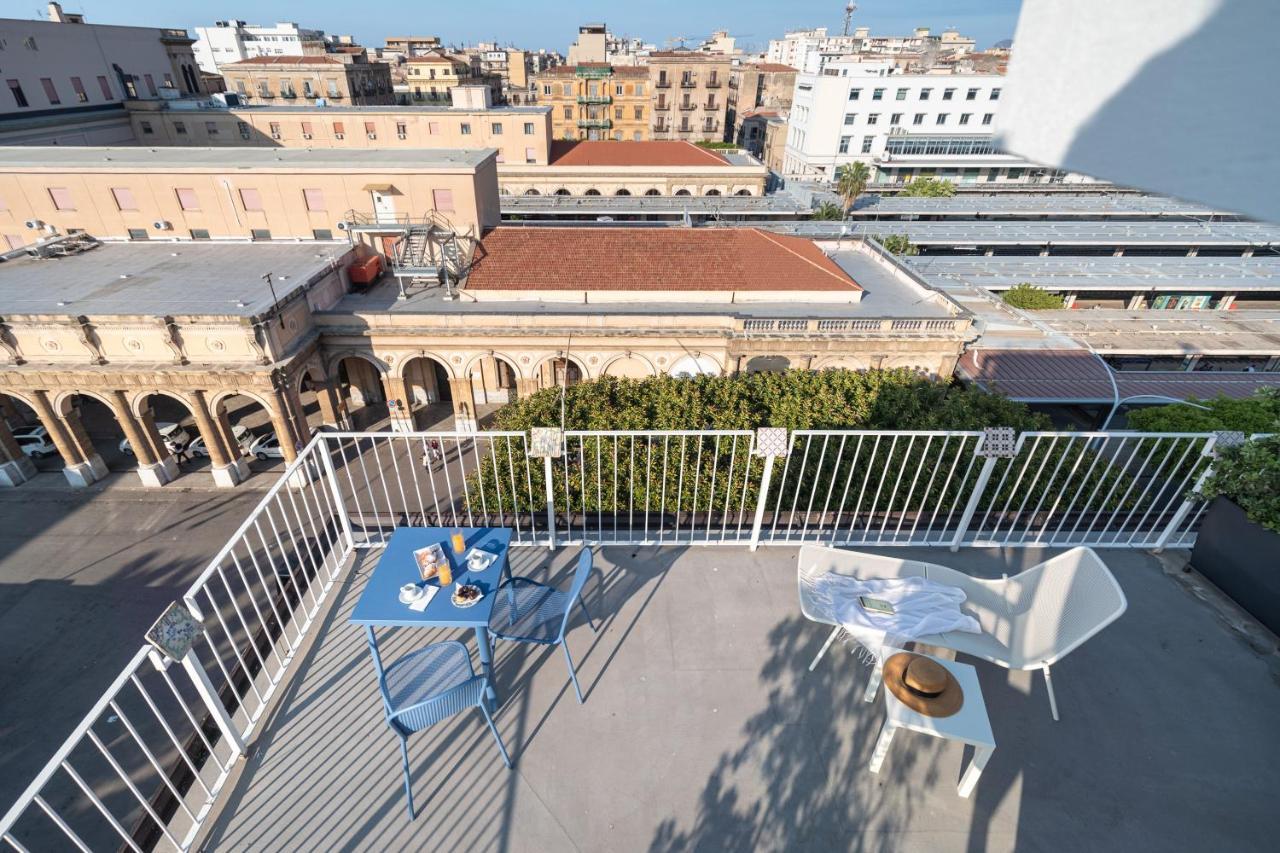 Suite Al Centro Di Palermo Con Terrazza Privata Eksteriør bilde